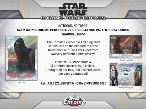 Star Wars Chrome Perspectives : Resistance vs. The First Order